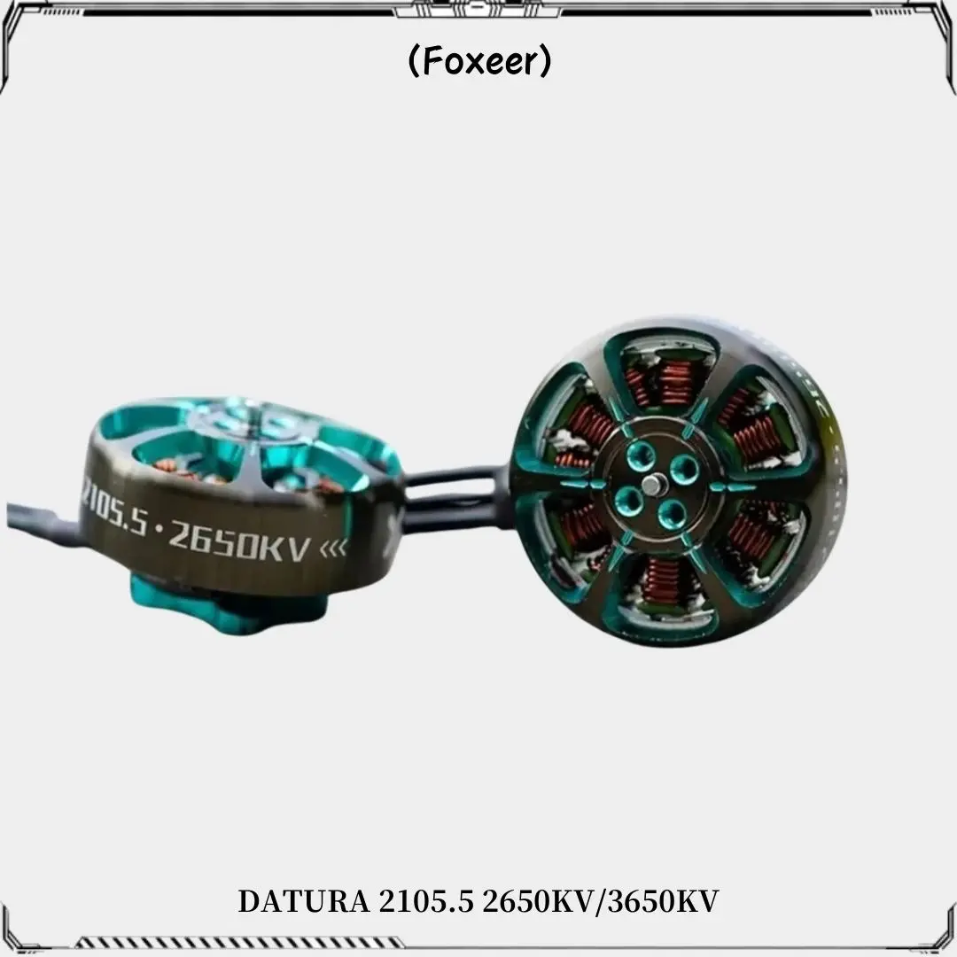 Moteur FPV enraciné Eer Datura 2105.5 2650KV 6S 3650KV 4S T-Mount pour FPV FreKou3-Drone canalisé Cinewhoop 4 pouces