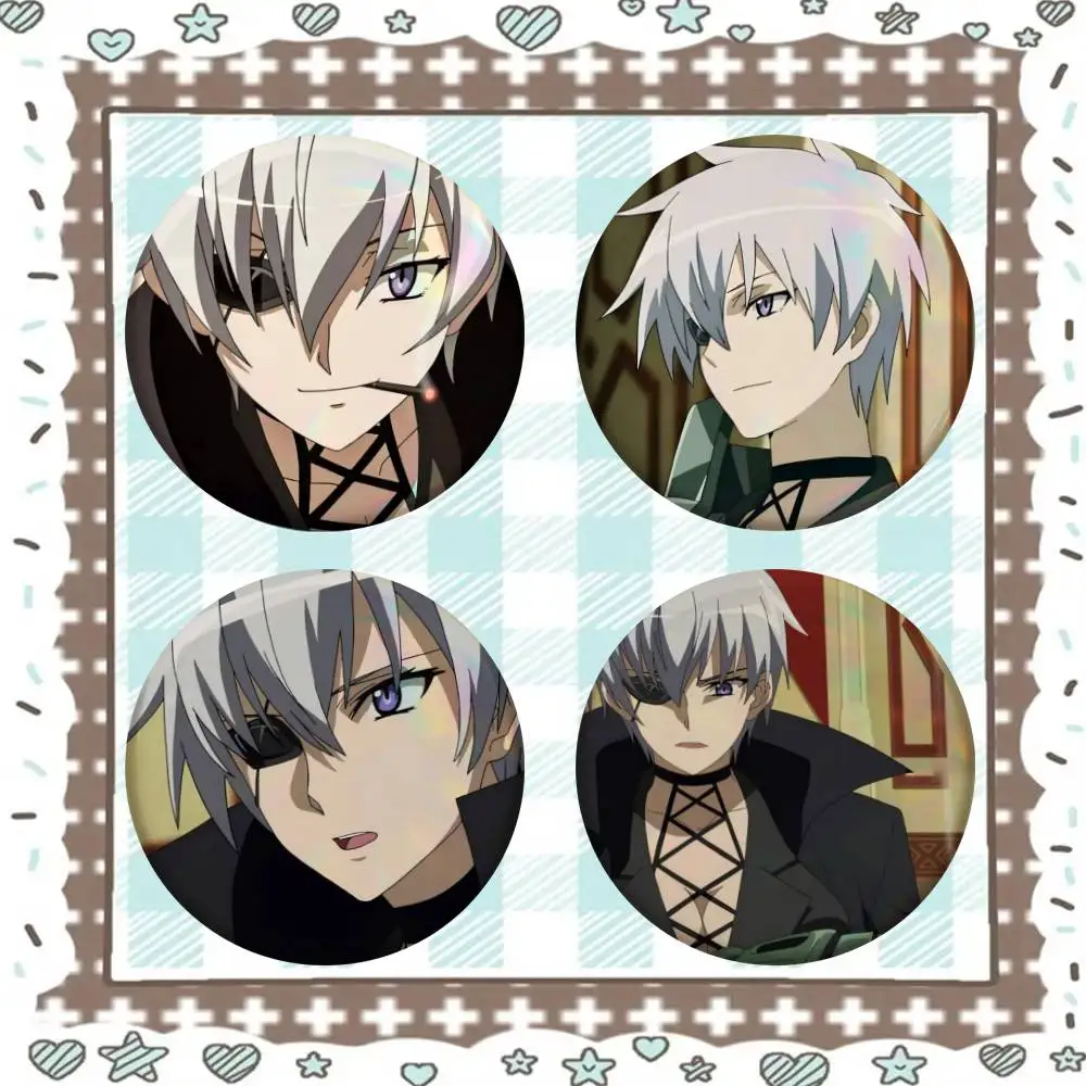 Akame Ga Kill! Najenda Badge Tinplate Meme Round Brooch For Hat Bag Creative Lapel Jewelry Accessories Gifts