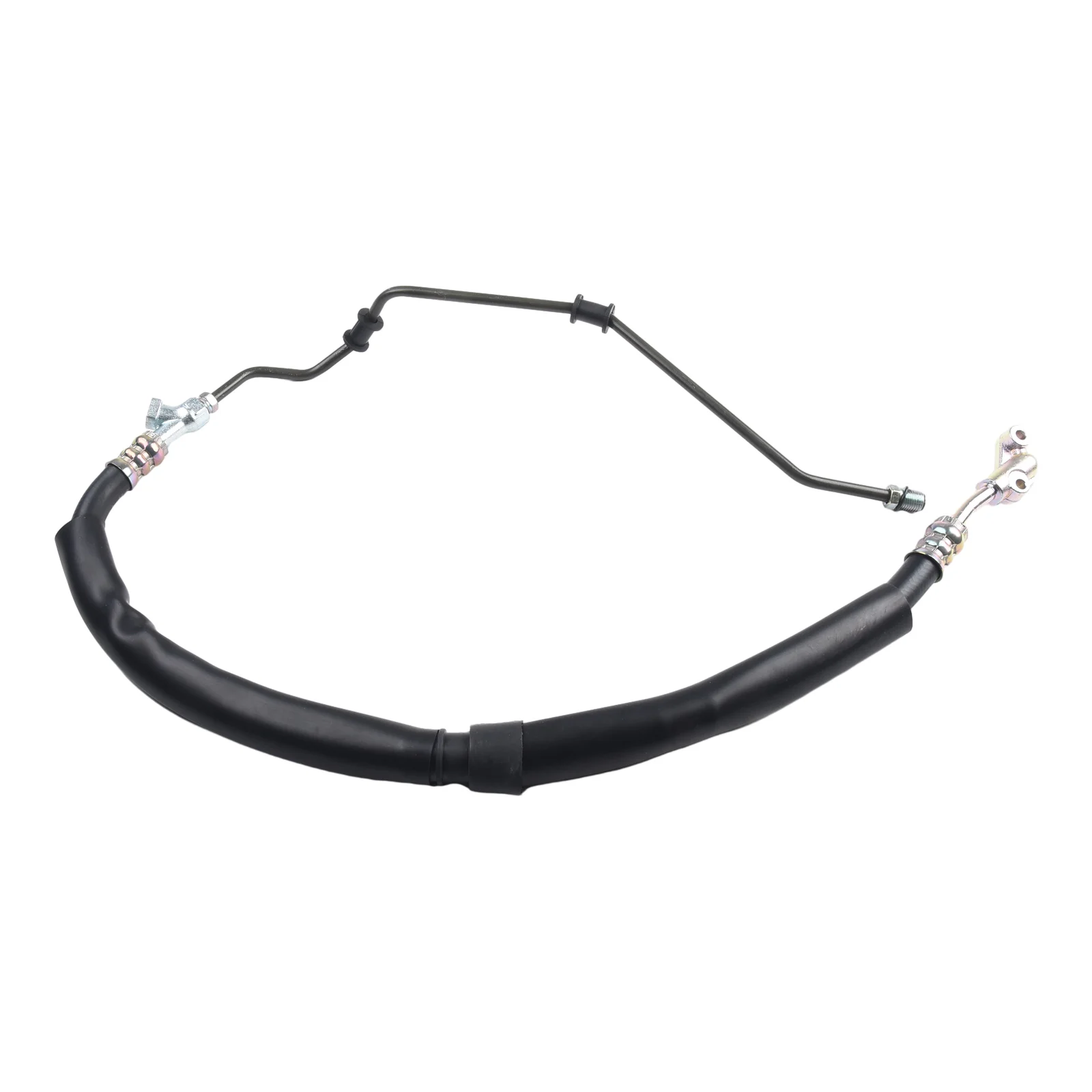Car Accessories Line Hose Easy Installation Black/Silver Direct Fit Line Hose Assembly Plastic/Metal Plug-and-play