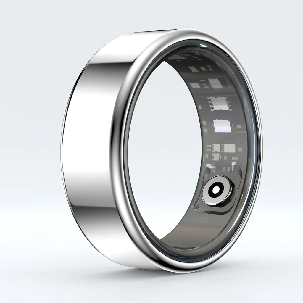 Smart Ring Heart Rate Blood Pressure Sleep Monitoring Motion Tracking Waterproof Men Women Smart Ring For Android Holiday Gift