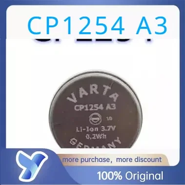 New CP1254 A3 60mAh 3.7V Bluetooth TWS Headphone Battery Capacitor