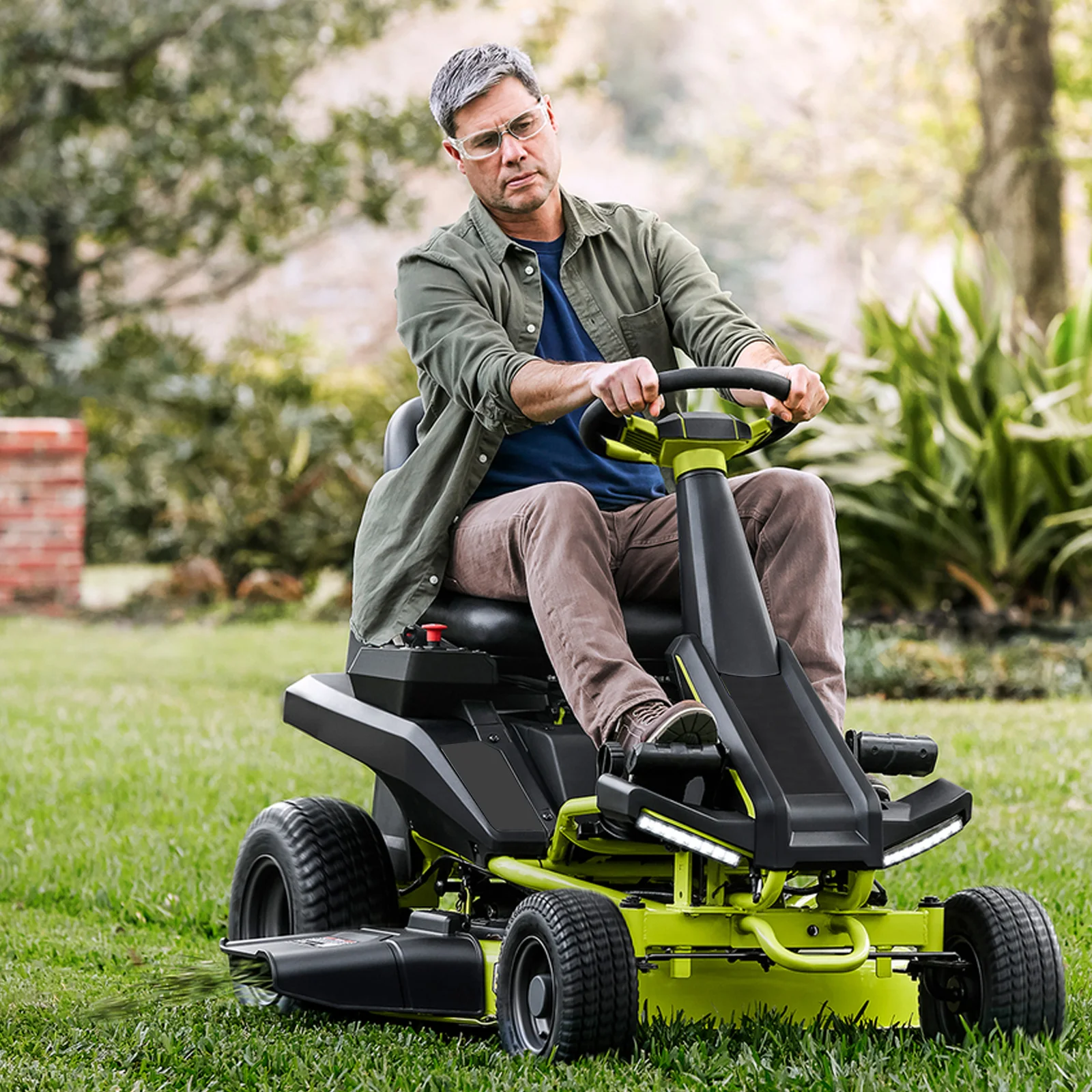 202520X10-10 チューブレスタイヤ 芝刈り機用、トラクター芝生用トレッド、4プライ、耐荷重1160ポンド