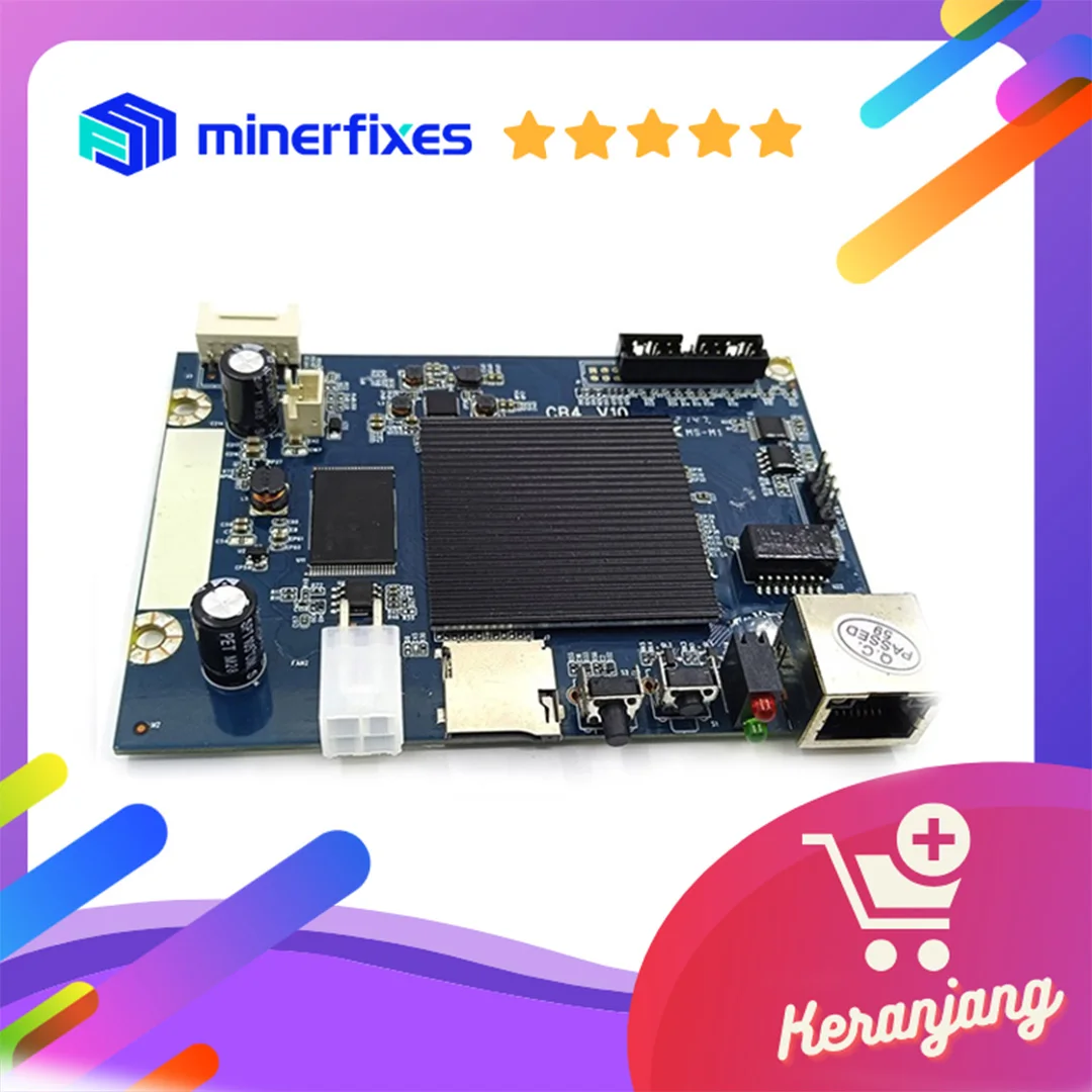 Whatminer papan kontrol CB4 V10, untuk m20s m21s m30s m30 m31s + m32 m30s + papan kontrol CB4 V10 pertambangan