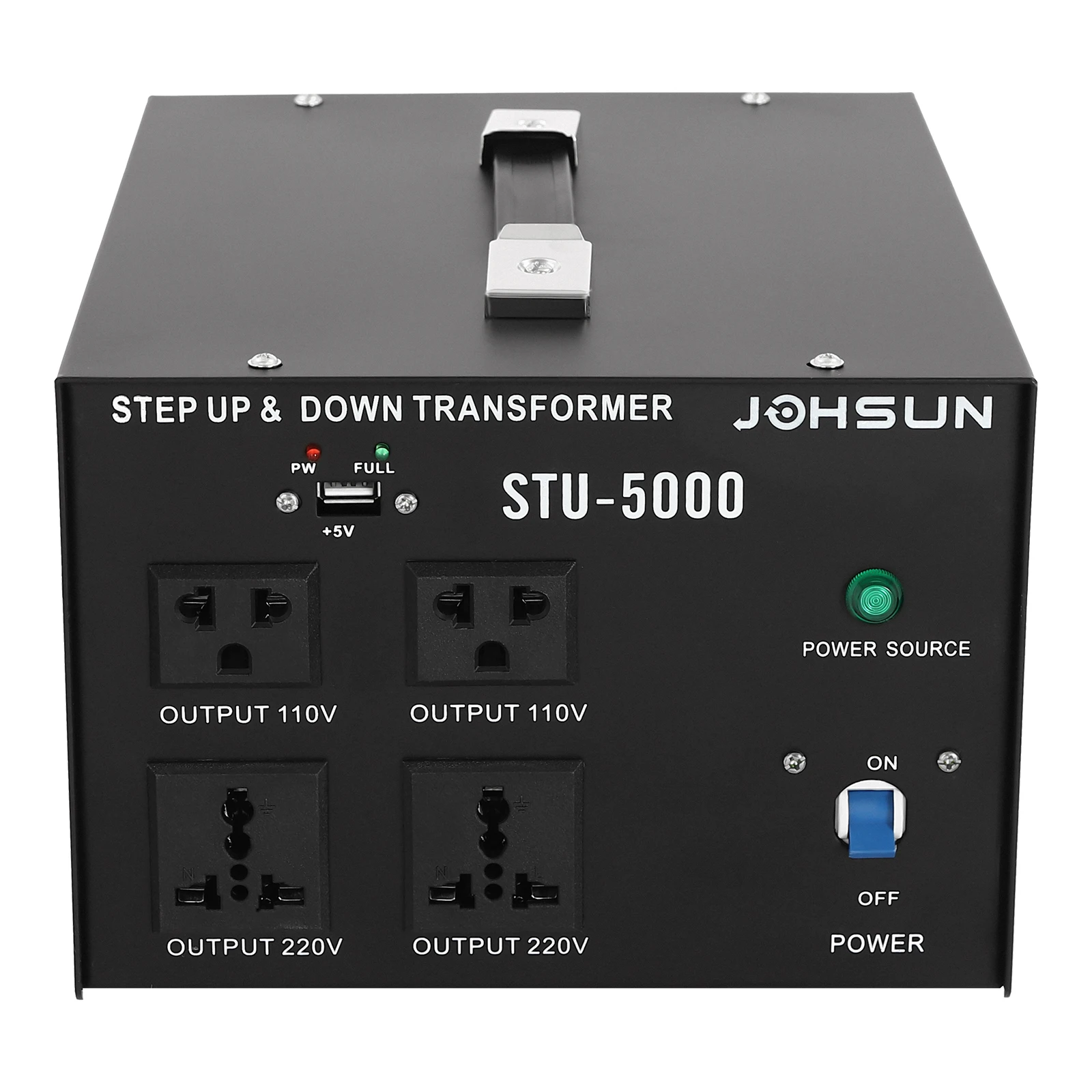 

5000W/8000W Voltage Converter Transformer Step Up & Step Down 110V to/from 220V Safe and Reliable for LED Power Supplies