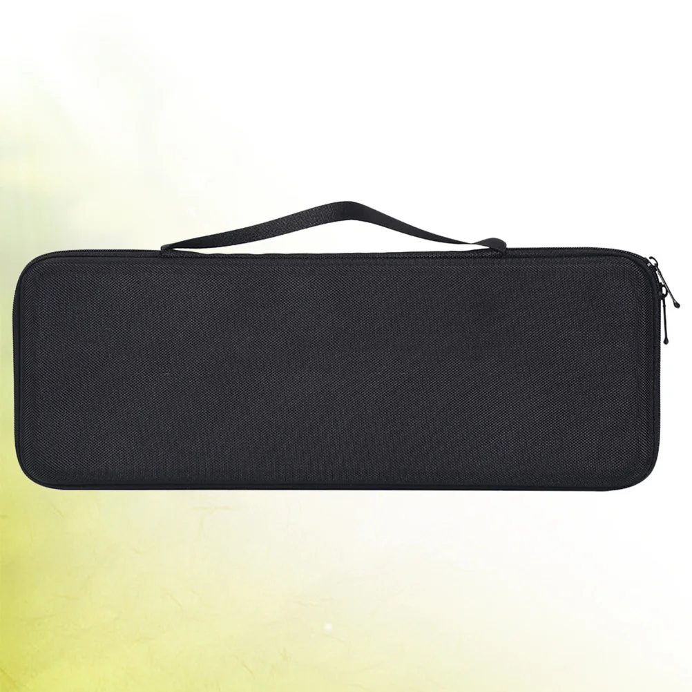 Keyboard Protective Case For Keys Shockproof Hard Shell With Zipper Design, Travel Storage Bag, Plastic Case Cover
