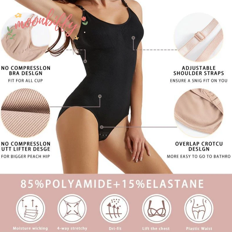 Bodysuit Shapewear Women Slimming Body Shaper Butt Lifter Push Up Tummy Control Shapers Thigh Slimmer Abdomen Shapers Corset