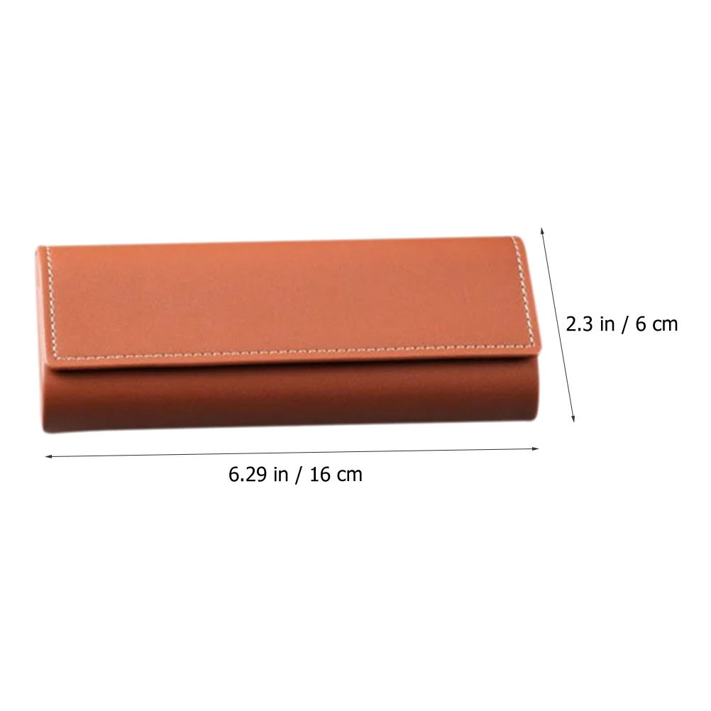 

2Pcs Eyeglasses Case Premium Durable Glasses Holder Portable Travel Glasses Box Anti-Pressure Protection Travel Eyeglasses Case