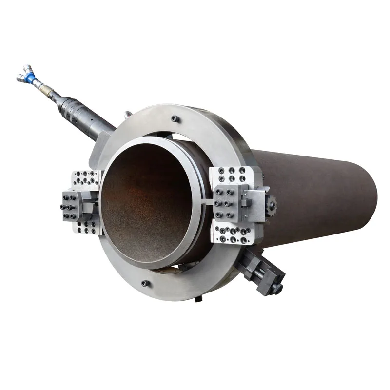 OCP-457 Split Frame Pipe Cutter for O. D 300-457mm Stainless Steel/Carbon Steel Pipe Beveling and Cutting in One
