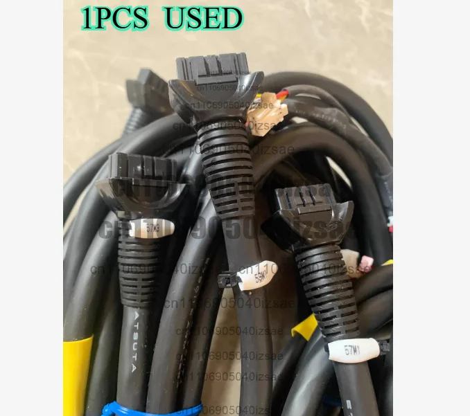 1PCS   Servo motor cable, cb-acs- mpa-030, cb-acs- mpa-050 interface is clear and functions normally
