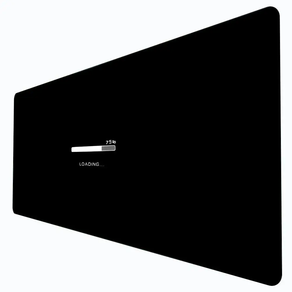 

Большой коврик для мыши с индикатором прогресса, XXL, резиновый, противоскользящий, для компьютера, офиса, игр, длинный настольный коврик для клавиатуры и мыши