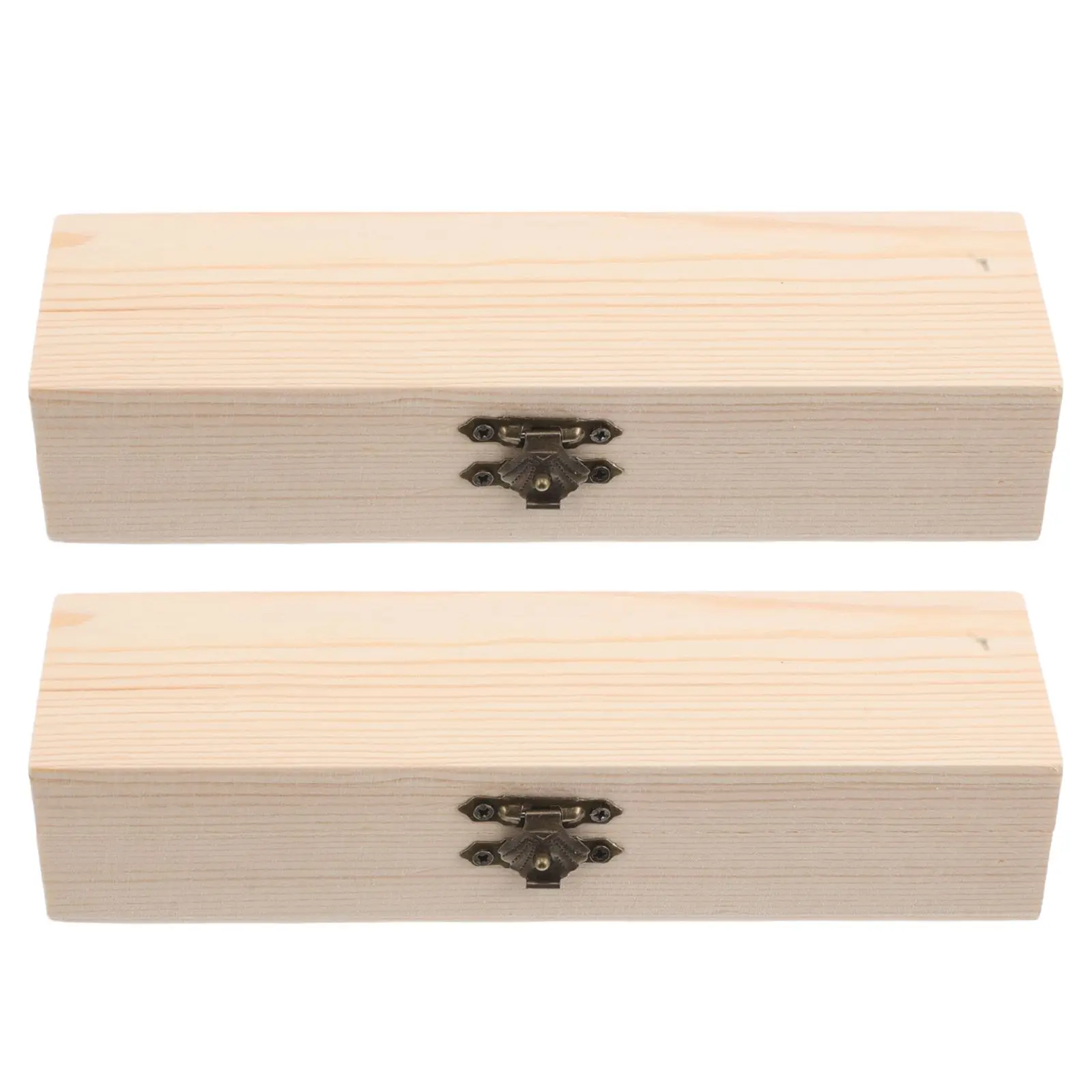 

Wooden Pencil Box Stationery Case for Kids Teens School Supplies Classroom Containers Students Storage Multi Functional Pen