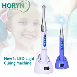 Dental Led Curing Light LED Curing Lamp 1 Second Cure Blue Light Metal Head Dentistry Tool