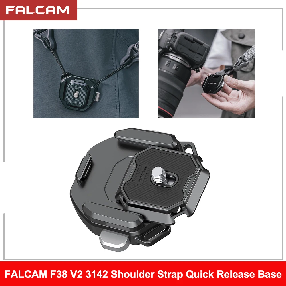 

FALCAM F38 V2 3142 Shoulder Strap Base Quick Release Base, F38 Shoulder Strap Kit