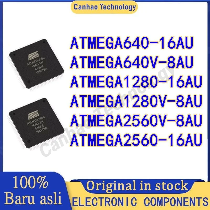 

ATMEGA640-16AU ATMEGA640V-8AU ATMEGA1280-16AU ATMEGA1280V-8AU ATMEGA2560V-8AU ATMEGA2560-16AU ATMEGA IC MCU Chip TQFP-100