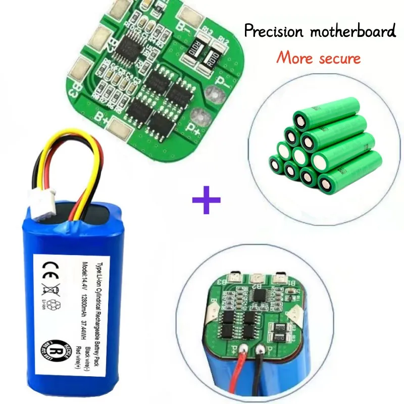 100%.Original(For C30B)Battery for.Lirctroux.C30B.Robot.Vacuum.Cleaner.14.4V. 6800mAh,/8800mAh/9900mAh/ lithium cell,