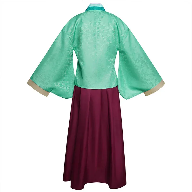 أزياء ماوماو التأثيرية أنيمي يوميات الصيدلي ملابس ماو كيمونو حفلة كرنفال الهالوين للنساء ob;8