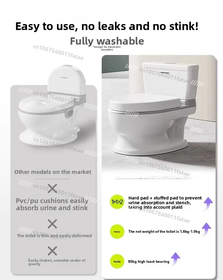 Children's Toilet Toilet Baby Boy Child Simulation Potty Stool Special Small Toilet Artifact