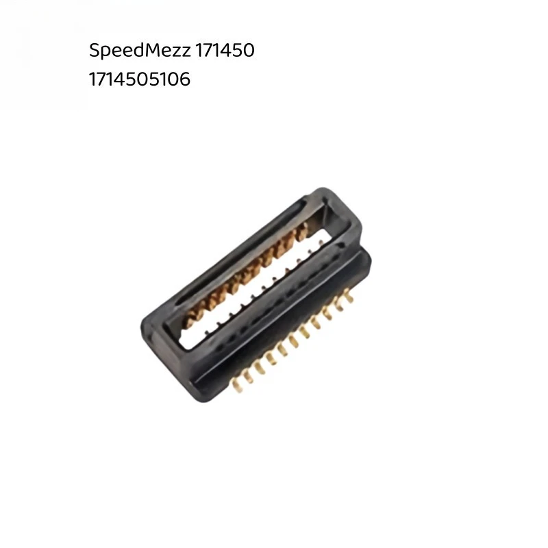 60 Pin Connector Receptacle 0 8mm Pitch High Speed Board to Board for 1714505106 SpeedMezz Electronic Component PCB Mount
