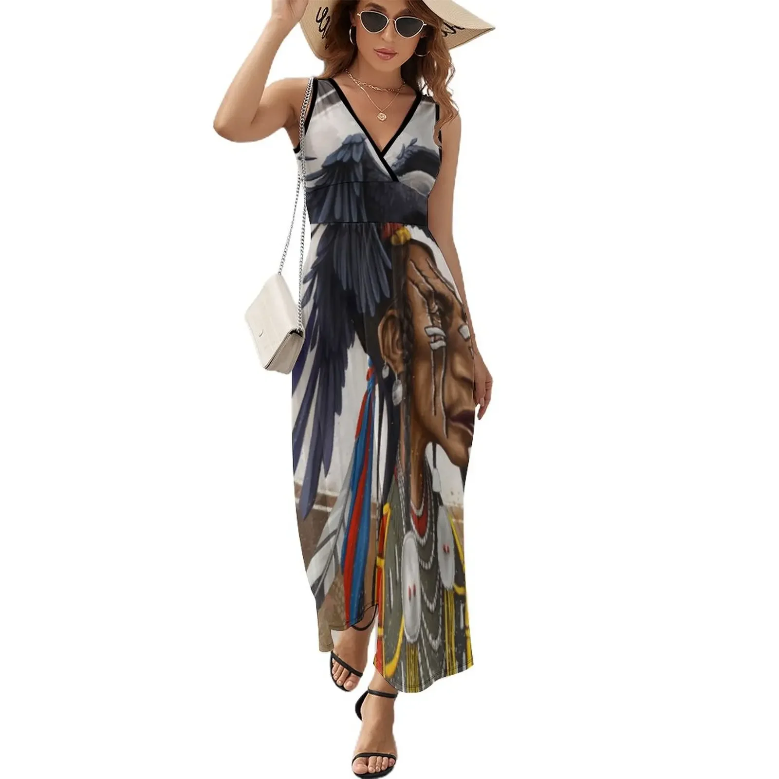 Medicine Crow Sleeveless Dress woman dress elegant chic women dresses promotion dresses summer woman 2024 dresses for woman 2024