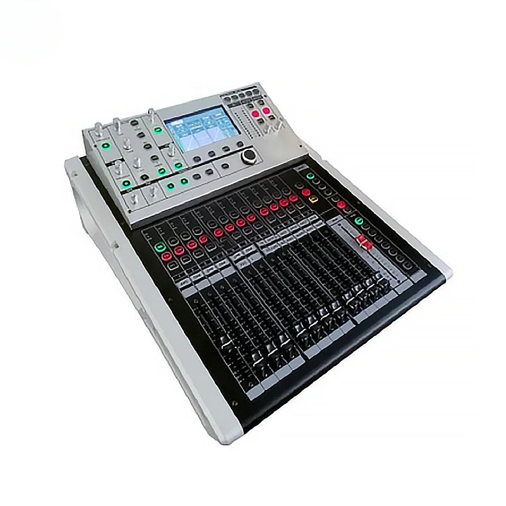 Professional Sound System DJ Music Audio Digital Mixer 16 Channel Mixer Console Speakers