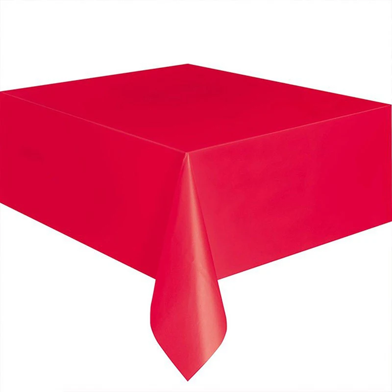 Tovaglia usa e getta colorata rosso rosa bianco festa scrivania panno panno panno tovaglia natale compleanno festa di nozze decorazioni di capodanno
