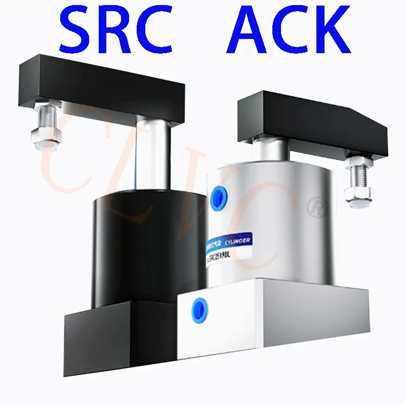 SRC Pneumatic Rotary Clamping Air Cylinder SRC25 SRC32 SRC40 SRC50 SRC63  with 180 Corner downpress