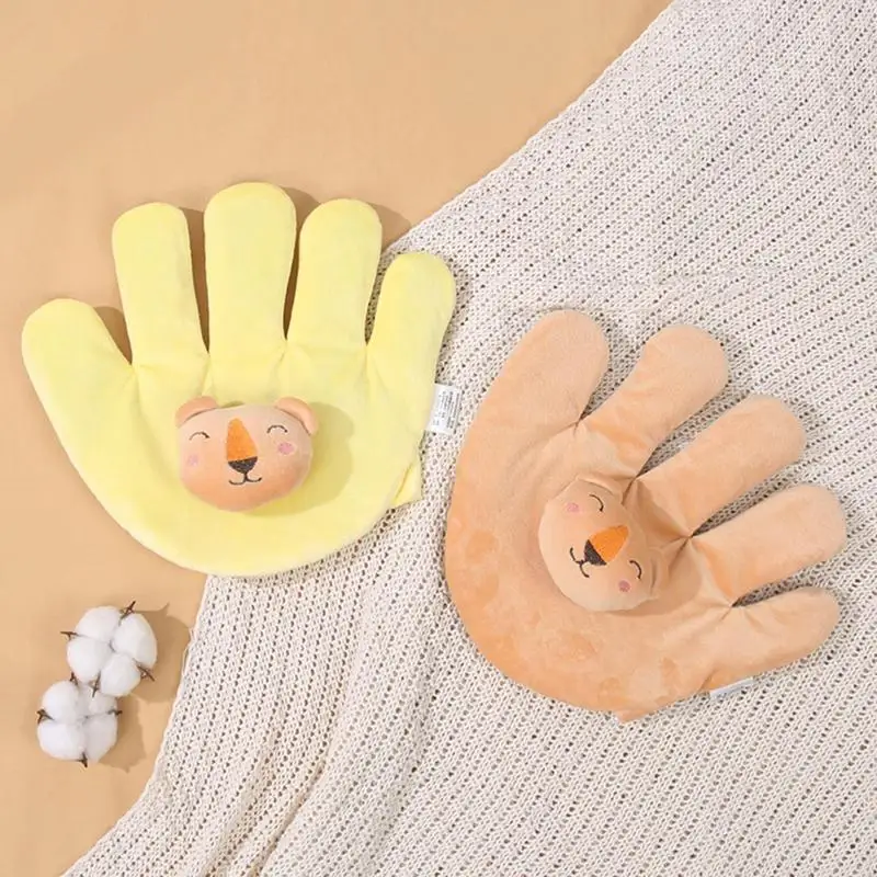 Baby Slaap Fopspenen Wieg Kalmeert Zachte Palm Vorm Cartoon Baby Fopspeen Comfortabele Slaap Fopspeen Baby Benodigdheden Kleurrijk Voor Kinderen