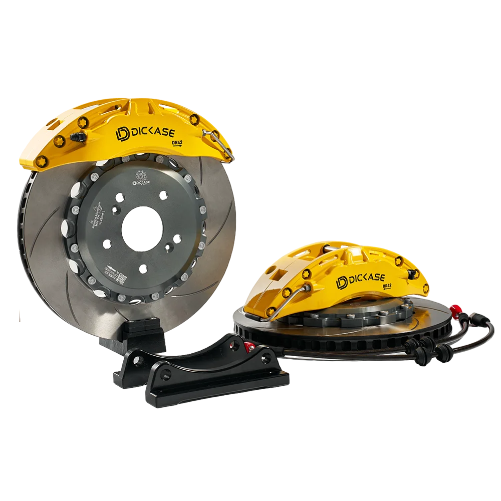 

Gold Car Brake System With Big Brake 4-piston Calipers, 330 mm brake discs and brake pads for BMW I3(i01) 2017+