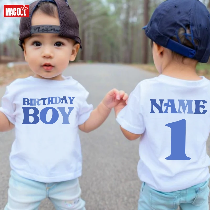 

Birthday Boy Shirt 1st Boys for Kids Shirts 15th Childrens 3 4 Years Old Kids Clothes 5th10th 8th 9th 7th Birthday Shirt Custom