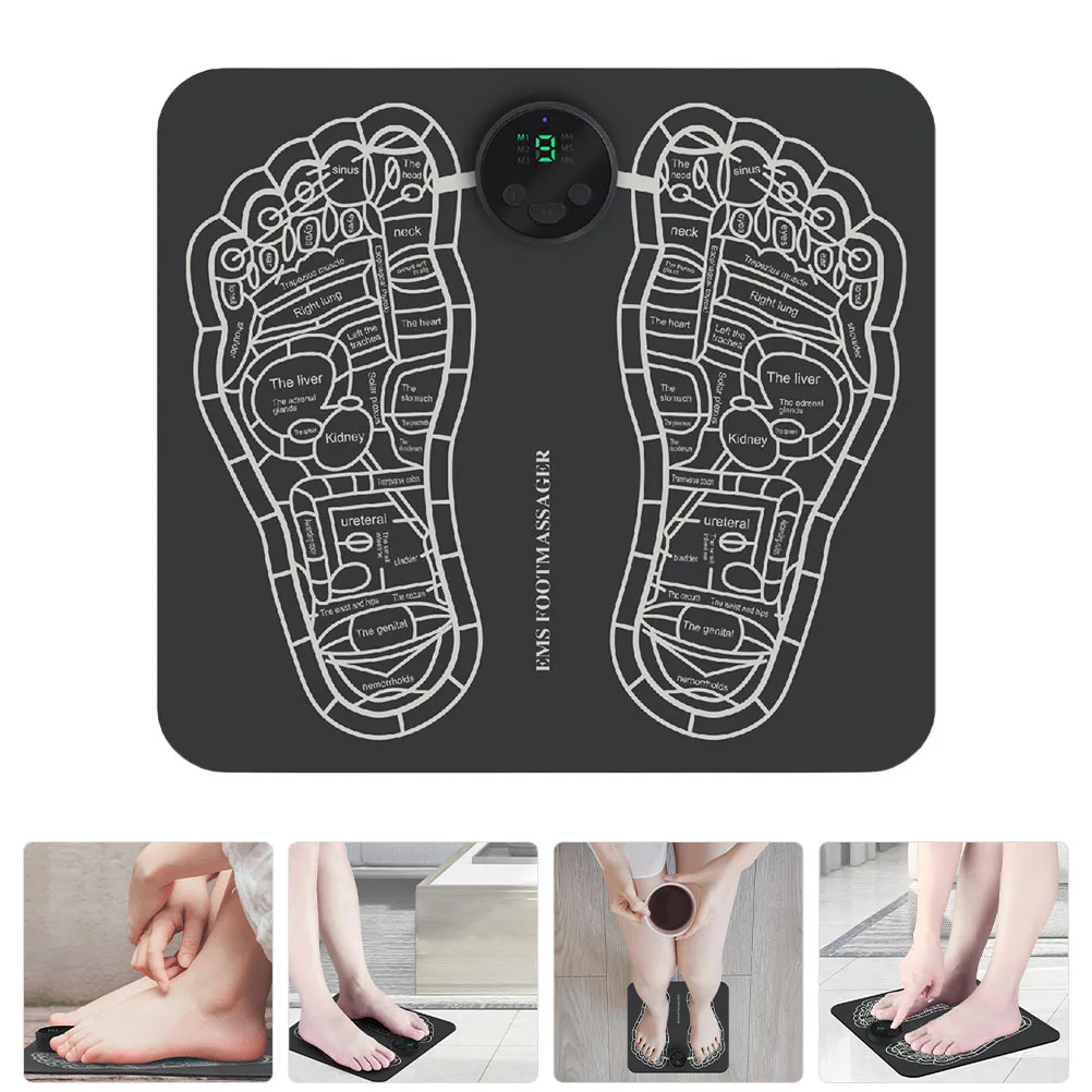 

Foot Massage Pad Electric Microcurrent Sole Massager For Home Physiotherapy Foot Care Machine Portable Tool