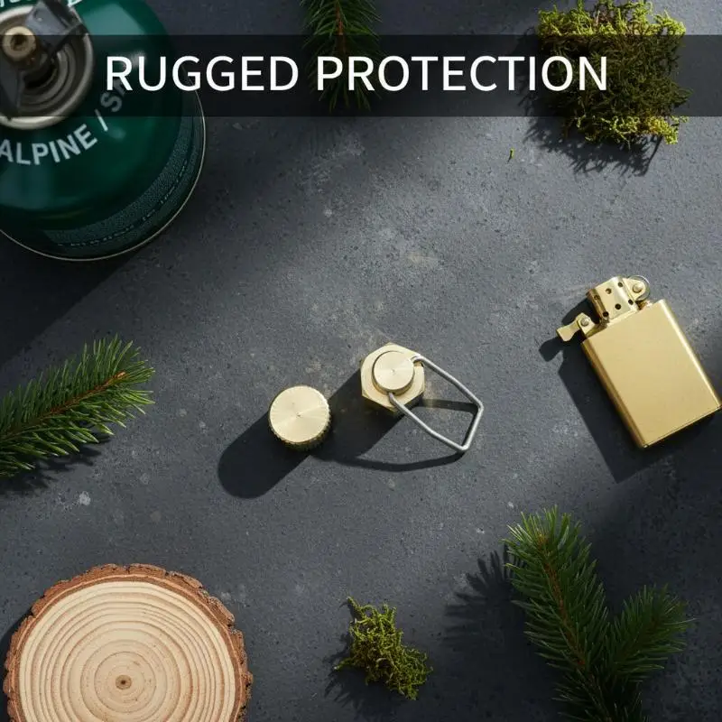 HOT! Camping Stove Cap Gas Accessories Flat Gas Tank Anti-leak Plug Liquefied Gas Connection-Line Blocking Cap Gas Tank Cap