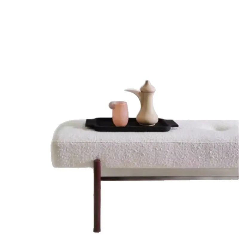 

Nordic minimalist style creative sofa stool industrial cloakroom changing stool bedroom end