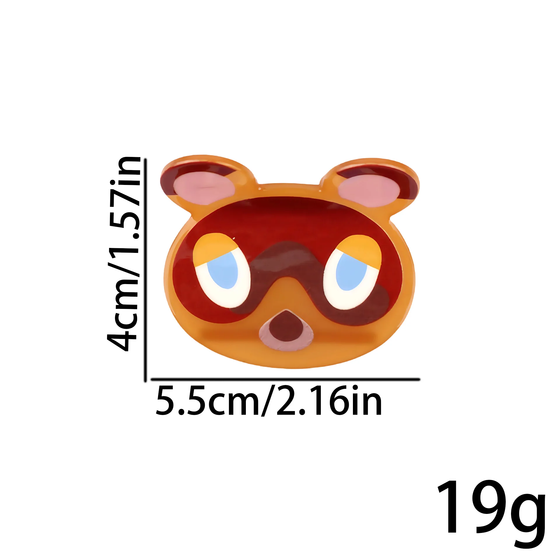 Jepit rambut anak anjing berwarna cokelat yang lucu, aksesori rambut multi-fungsi jepit rambut.