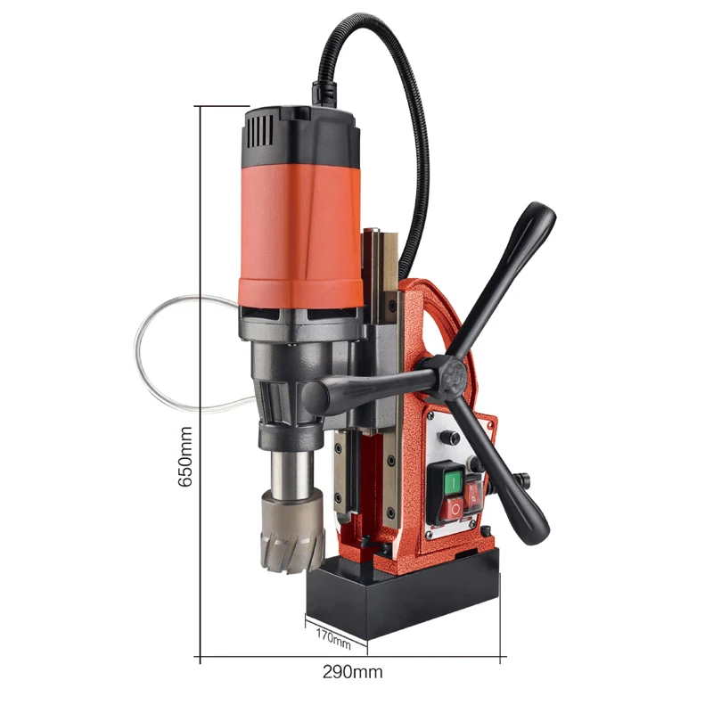 High quality magnetic drill machine easy to operate electric magnetic drill for metal hole