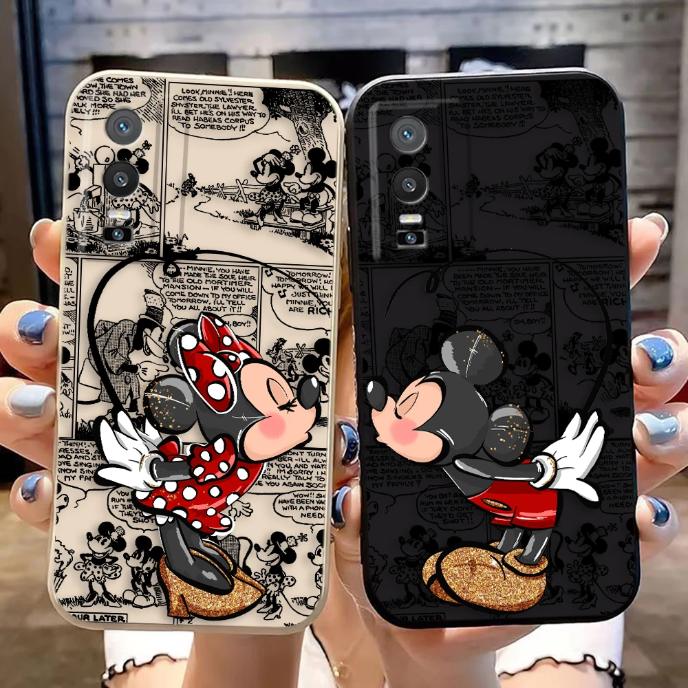 

Disney Comics Mickey Minnie Mouse Case For VIVO Y02 Y02S Y15S Y16 Y17 Y20 Y21 Y22 Y22S Y28 Y35 Y36 Y50 Y51 Y72 Y76 Y100 Y91 Case