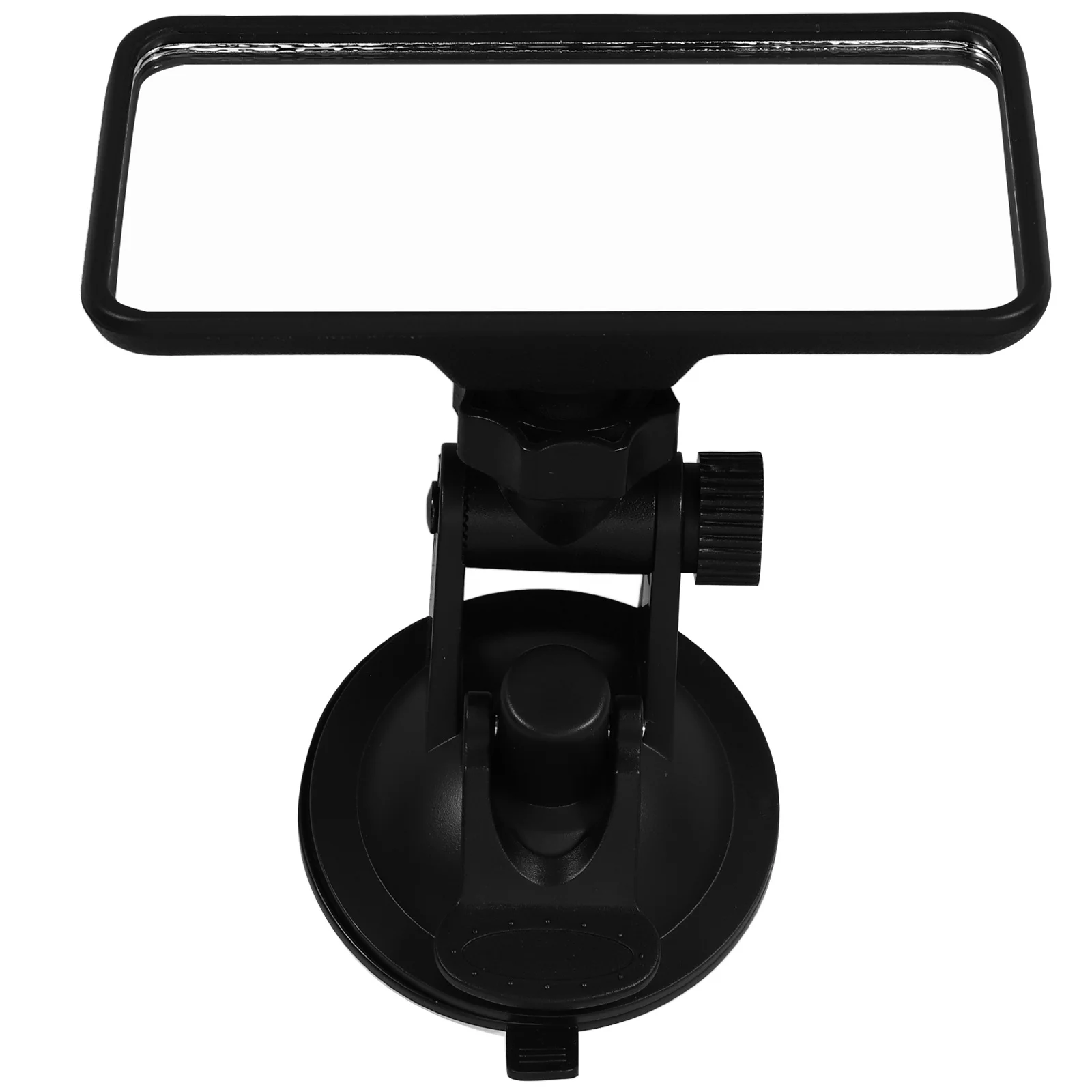 Espejo lateral trasero de punto ciego ABS cuadrado, negro, ajustable, vista amplia de 360 grados, Monitor de estacionamiento para bebé, espejo de punto ciego de 120 y 60mm