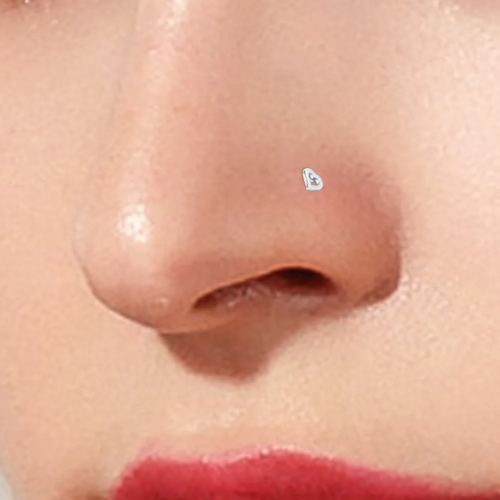 مجموعة حلقات أنف مكونة من 21 قطعة من طراز Punk Style للنساء والرجال - 304 من الفولاذ المقاوم للصدأ، لمسات زركونيا مكعبة، مثالية للارتداء اليومي والهدايا