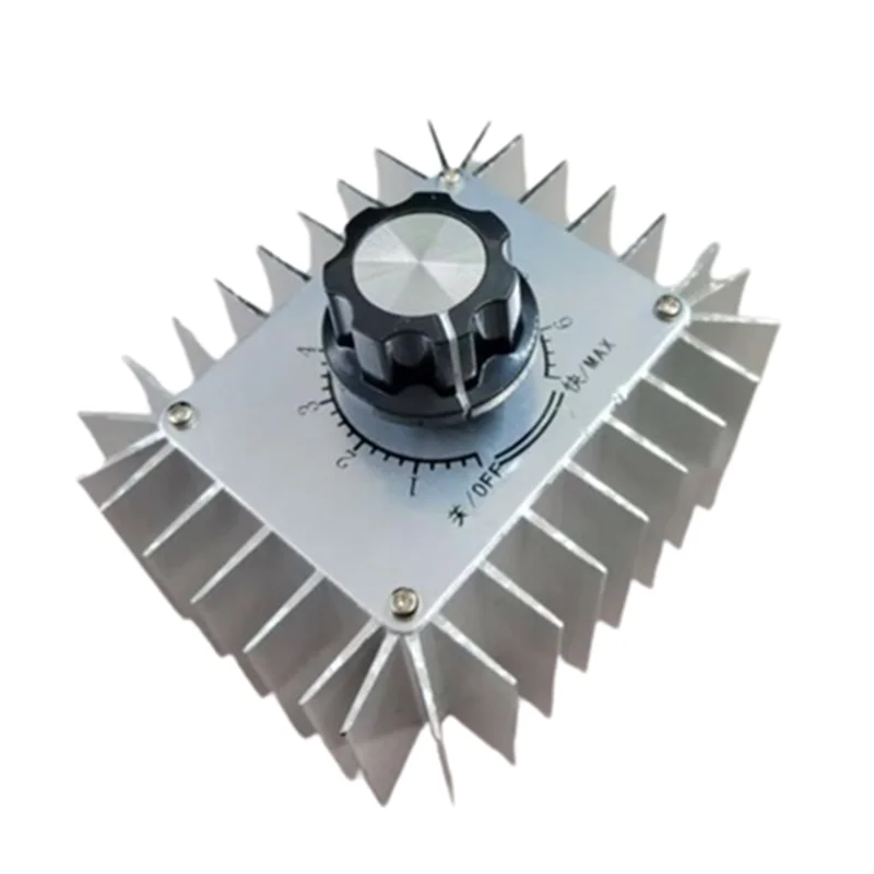 1pcs AC 220V 5000W SCR Voltage Regulator Controller LED Dimming Dimmers Thermostat 5000W Motor Speed Controller 220V
