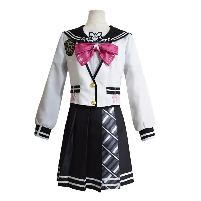 Anime Vtuber Virtual Idol Sukoya Kana Cosplay Costume Aldult Women Cute Halloween Carnival JK Uniforms Top Skirt Jacket Suit