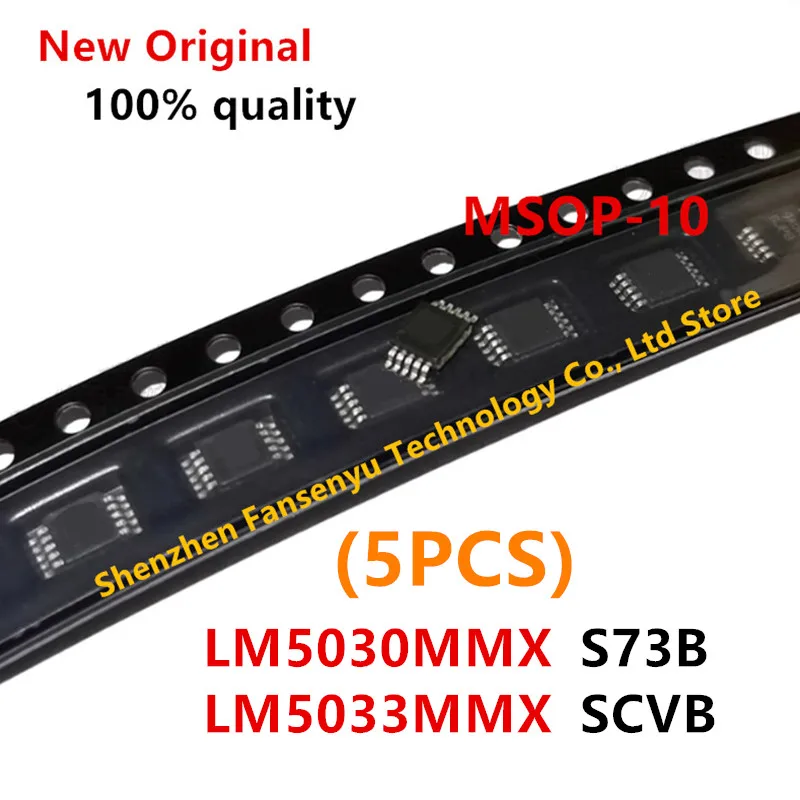 

(5piece)100% New LM5030MMX LM5030MM LM5030 S73B LM5033MMX LM5033MM LM5033 SCVB MSOP-10 Chipset