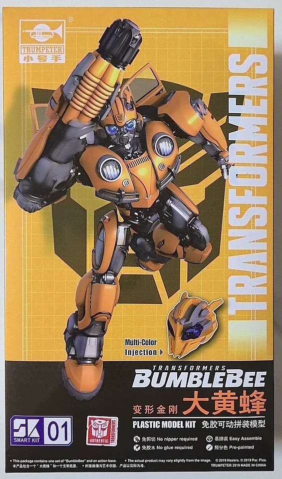 Trumpeter Transformatie Speelgoed Kever Bee Lijmvrij Beweegbaar Assemblagemodel 08100 Robot Smart Kit Actiefiguren Hobby's Op voorraad