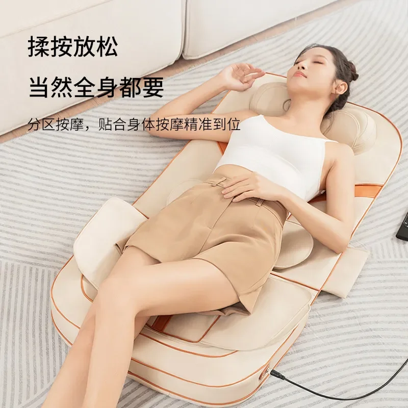 Massage mat, full body massager, electric simulation human body multi-function back waist, and leg massage