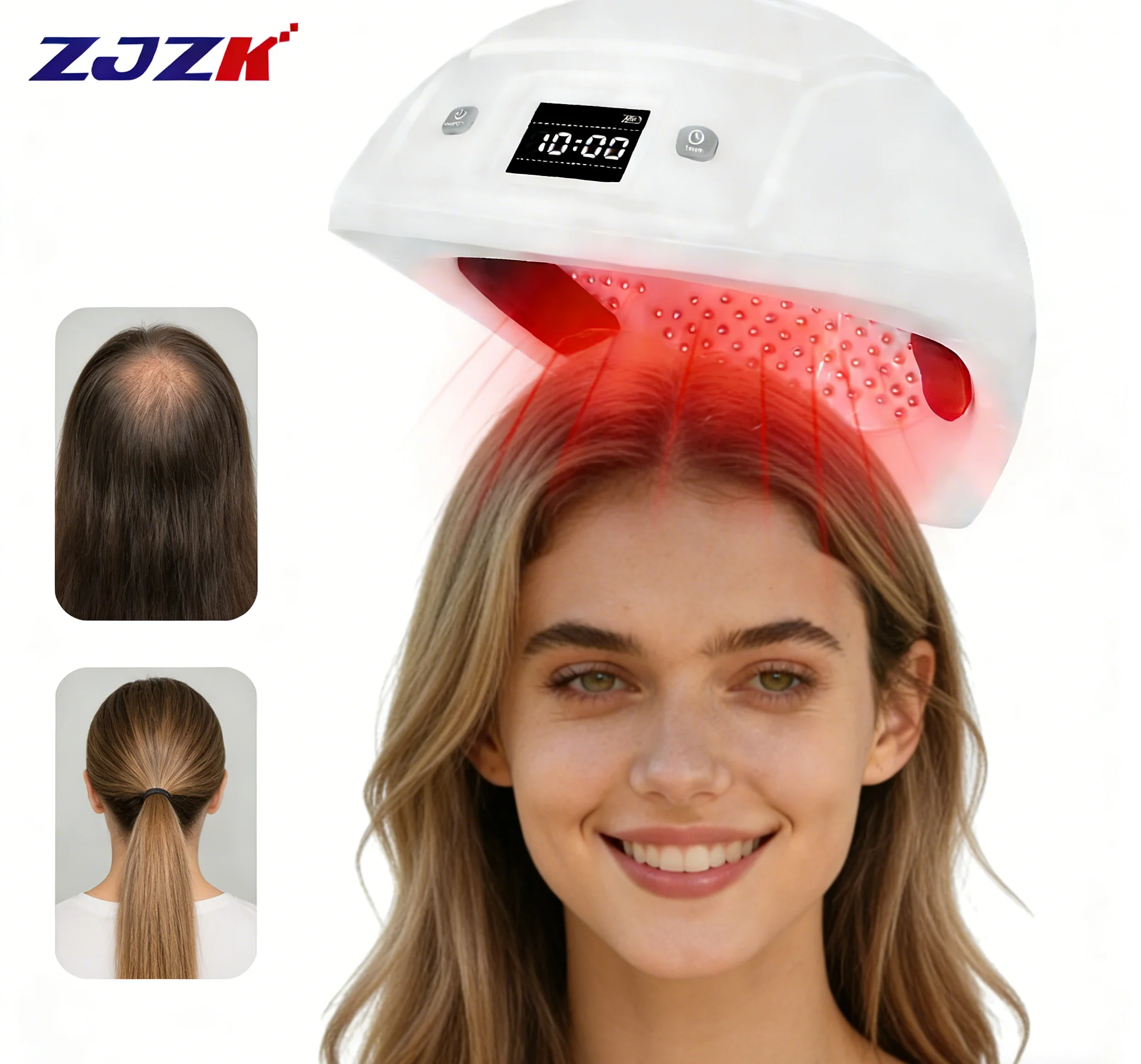 

2026Premium 650nm LLLT Laser Helmet Infrared Red Light Device for Alopecia Areata Dandruff Related and Hair Loss