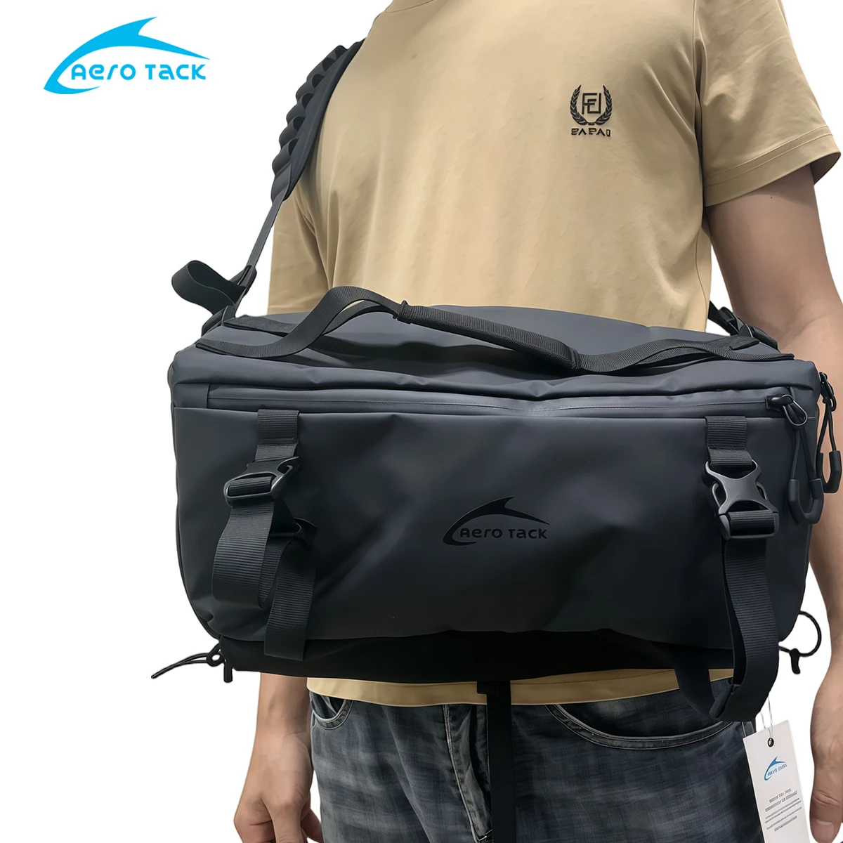 Aero Tack 9L Waterproof Shockproof Camera Sling Bag DSLR Mirrorless Photography Bag Adjustable Shoulder Strap Travel Camera Case