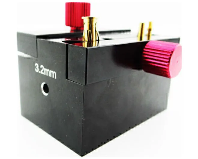 Hot Racing RC Connector Soldering Clamp Jig Multi-Function for XT60/T-Plug/EC Series/Bullet 2-6.5mm