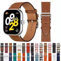 Leather Strap for Redmi Watch 5 Lite/ Active/ Redmi Watch 5 Xiaomi Watch S4 20mm 22mm Bracelet for samsung Galaxy 7 6 5 4 3 Band