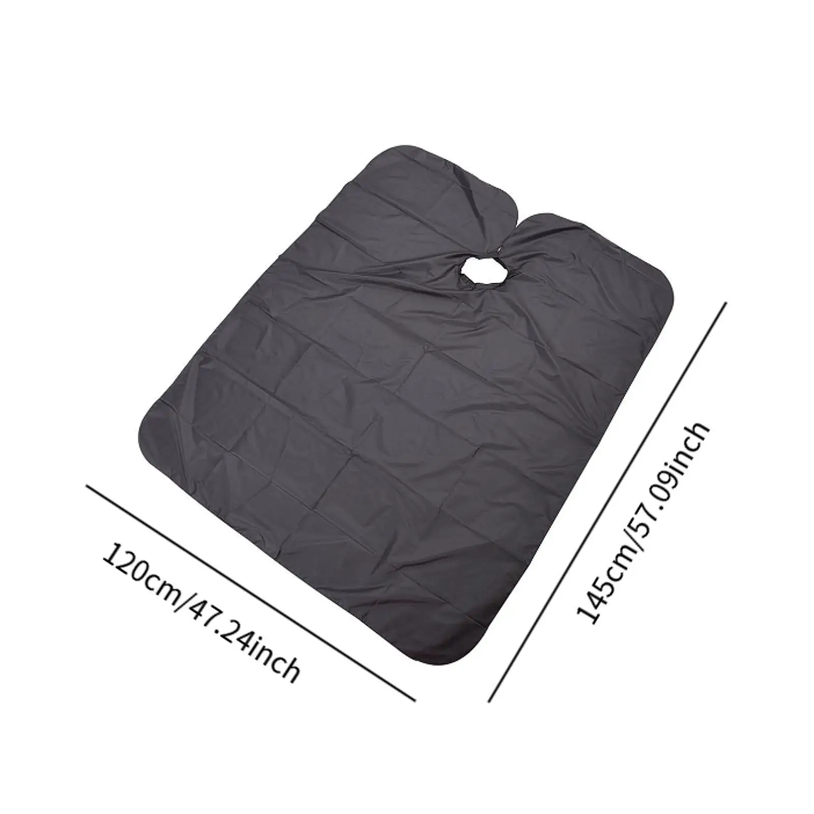 Waterproof Hairdressing Cape Nylon Cover for Hair Adjustable Hook Closure Reusable Salon Cape for Coloring Cutting and Styling
