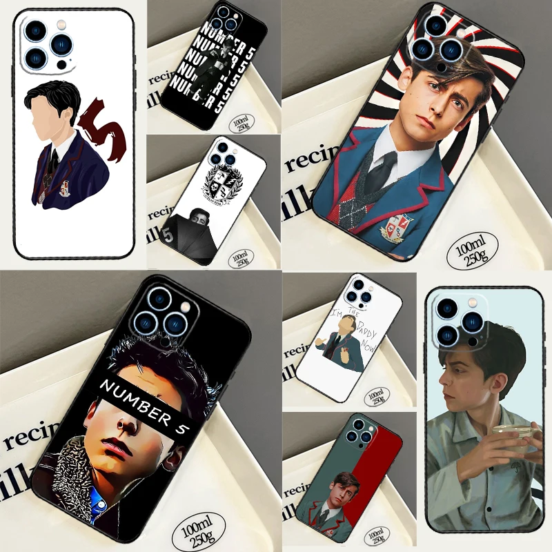 Aidan Gallagher Number Five Case For Samsung Galaxy A36 A56 A26 A16 A06 A54 A34 A14 A12 A22 A32 A52 A13 A53 A15 A35 A55