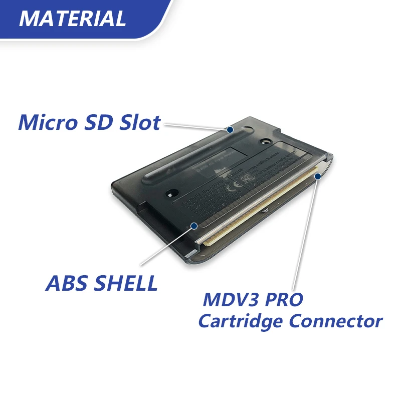 3000 in 1 Game EDMDS V3 Pro Updated  Cartridge for SEGA GENESIS Mega Drive MegaDrive Console Card