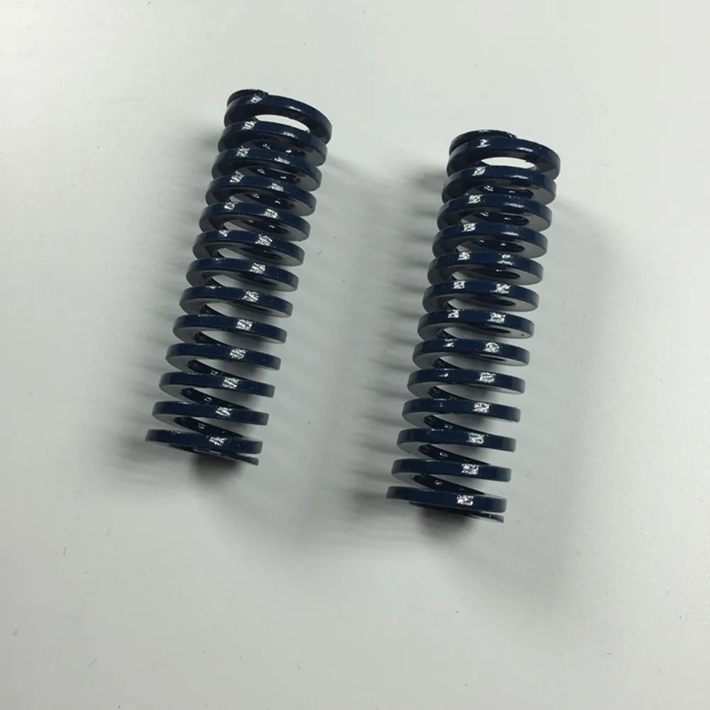 2Pcs Blue Metal Tubular Section Mould Die Compression 16 x 8 x20/30/50/60/100mm